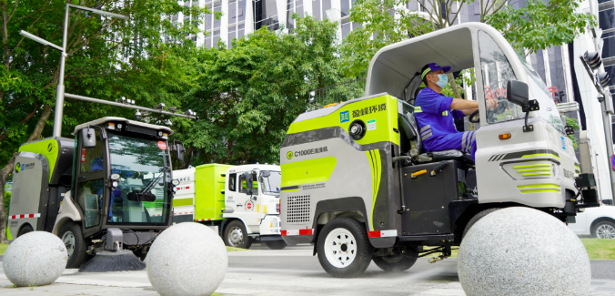 智慧环卫技术加持，710公海寰宇环境助力深圳数字抗疫